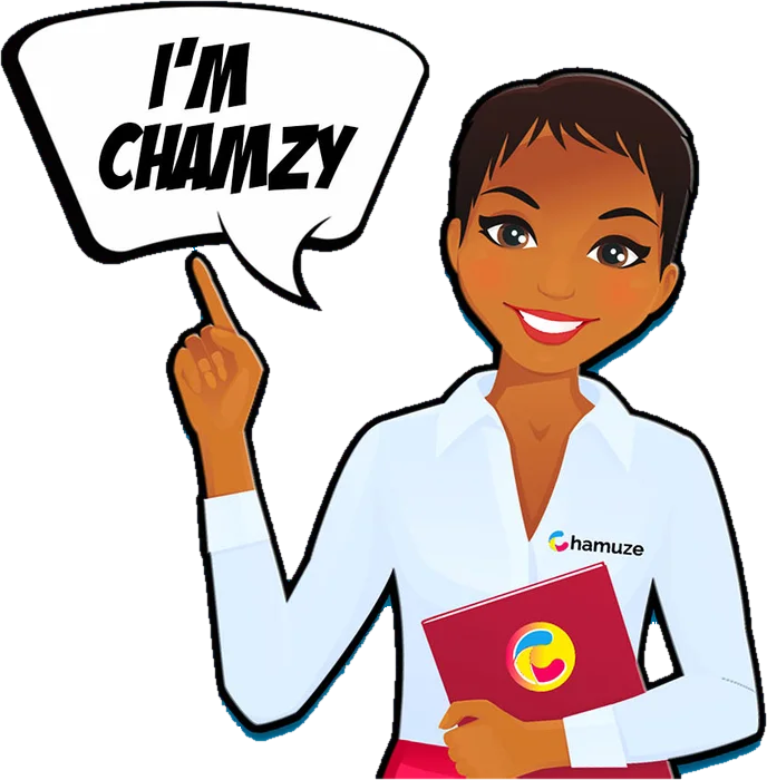 Chamzy, the Chamuze customer service assistant
