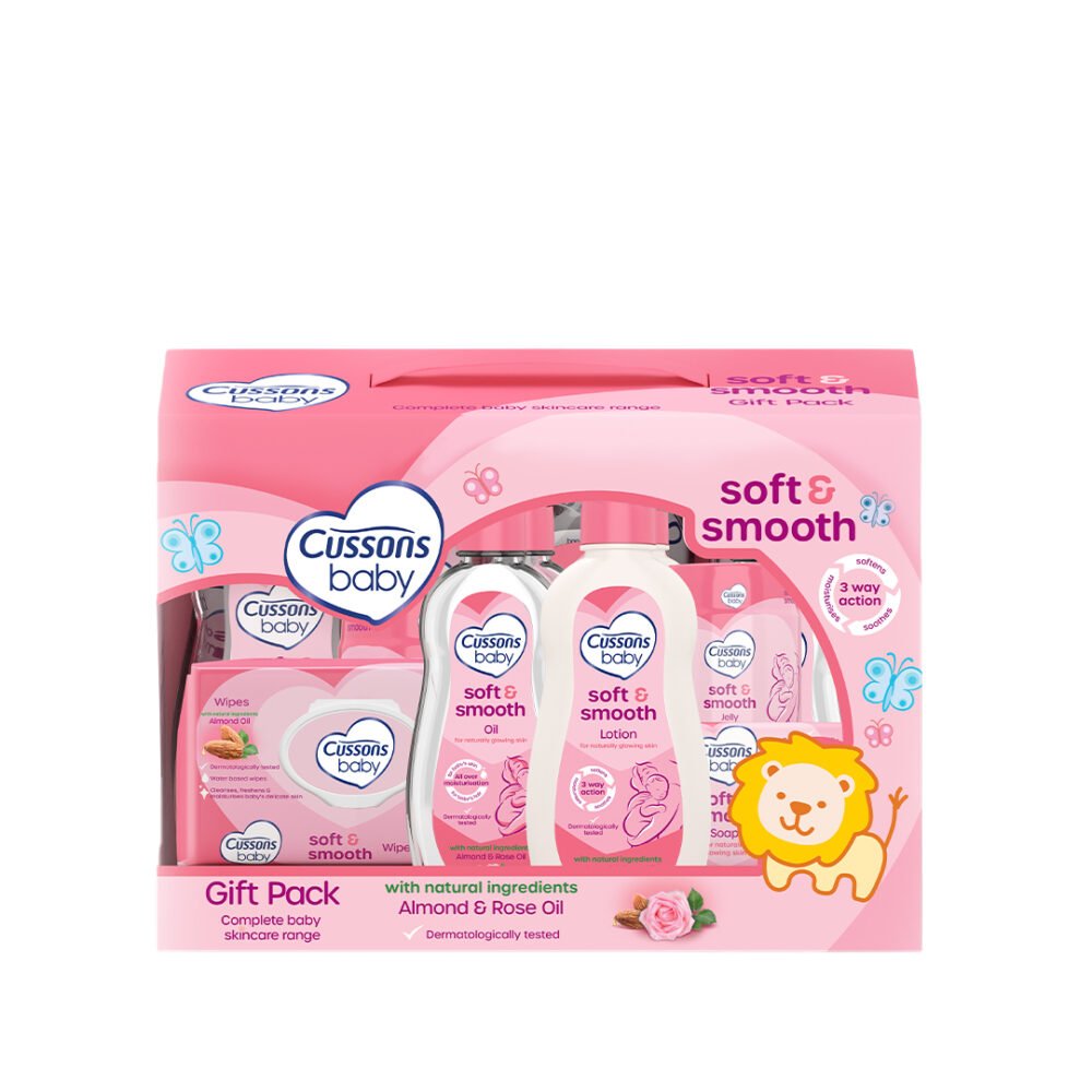 Cussons Baby Gift Pack Medium (Pink)
