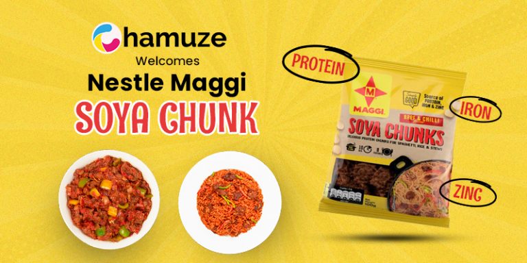 Chamuze Welcomes Nestle Maggi Soya Chunk!