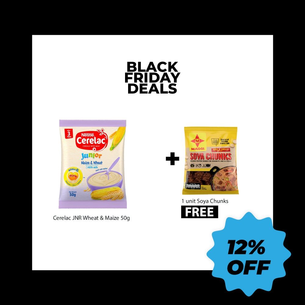 Cerelac Jnr Wheat & Maize 50g - 12% OFF