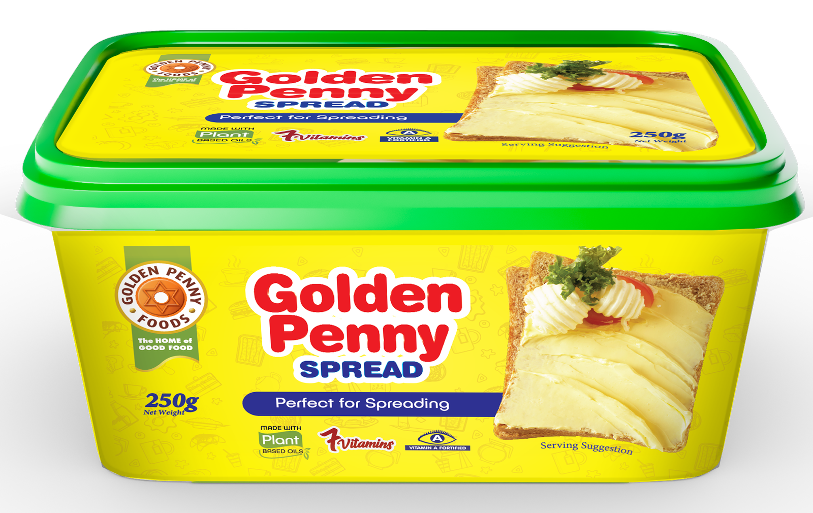 Golden Penny Spread 250g x24 - Chamuze