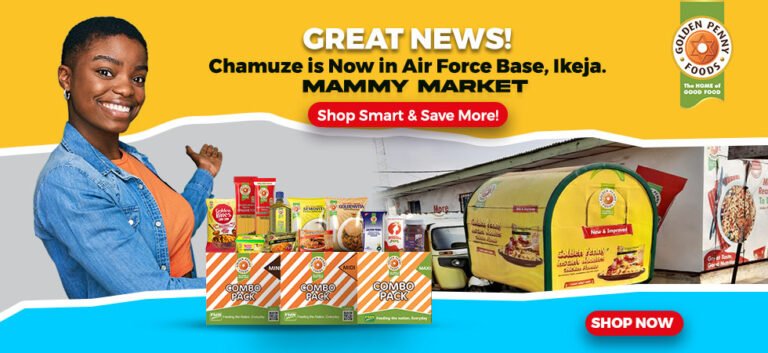 Great News! Chamuze is Now in Air Force Base Ikeja, Mammy Market