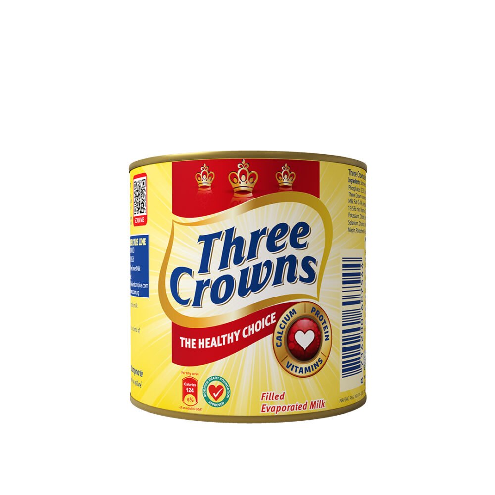 Three Crowns Evaporated Filled Milk 150g