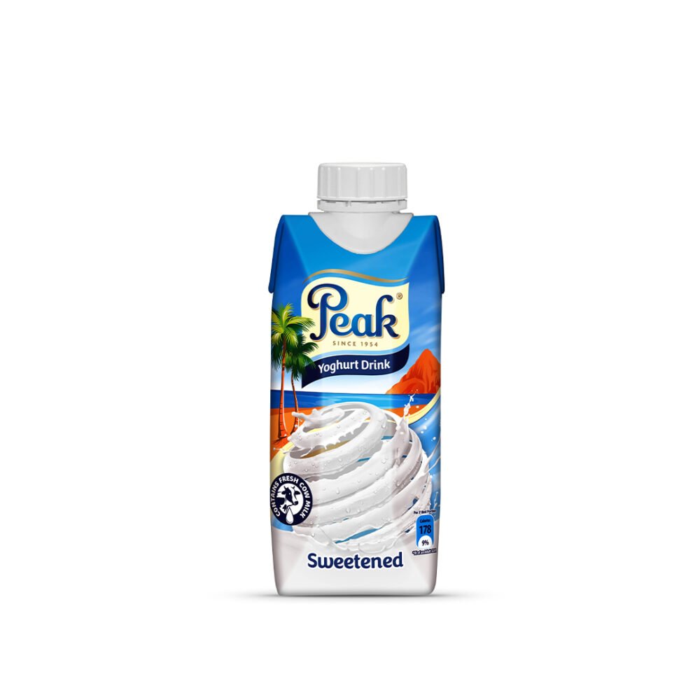 PEAK Yoghurt Plain Sweetened 318ml