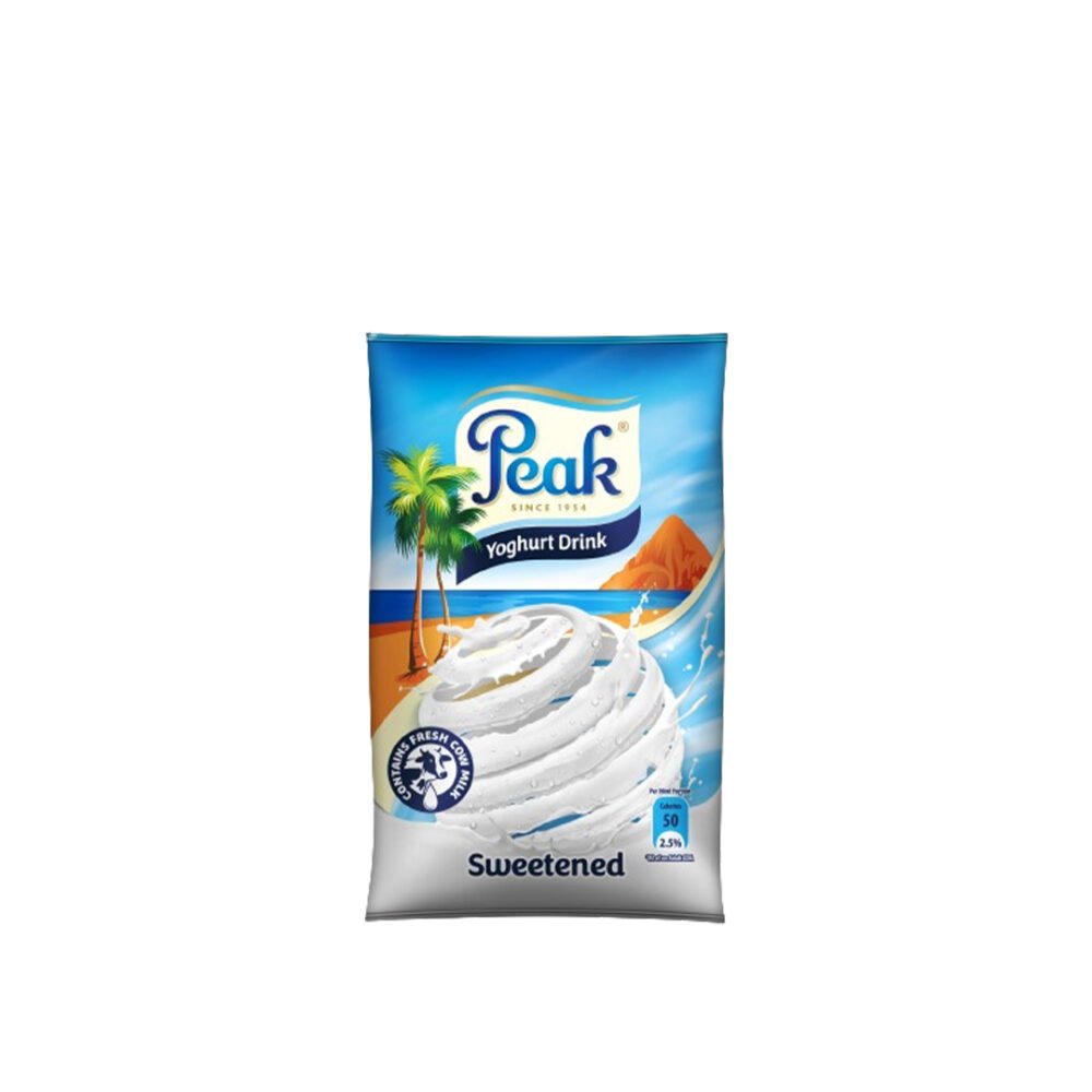 PEAK Yoghurt Plain Sweetened 90ml