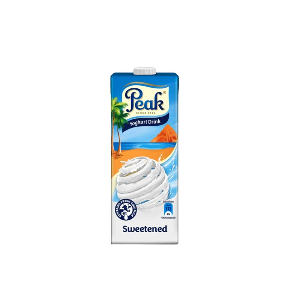 PEAK Yoghurt Plain Sweetened 1L