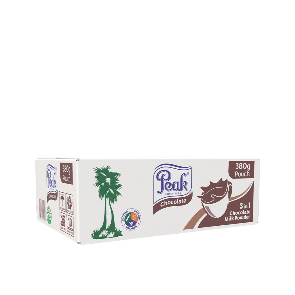 Peak Chocolate 3in1 Pouch 380gx12