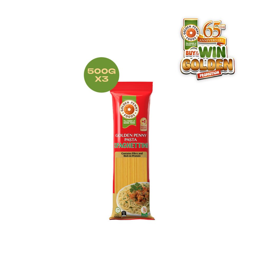 Golden Penny Spaghettini 500g (x3) – 65th Anniversary Promo