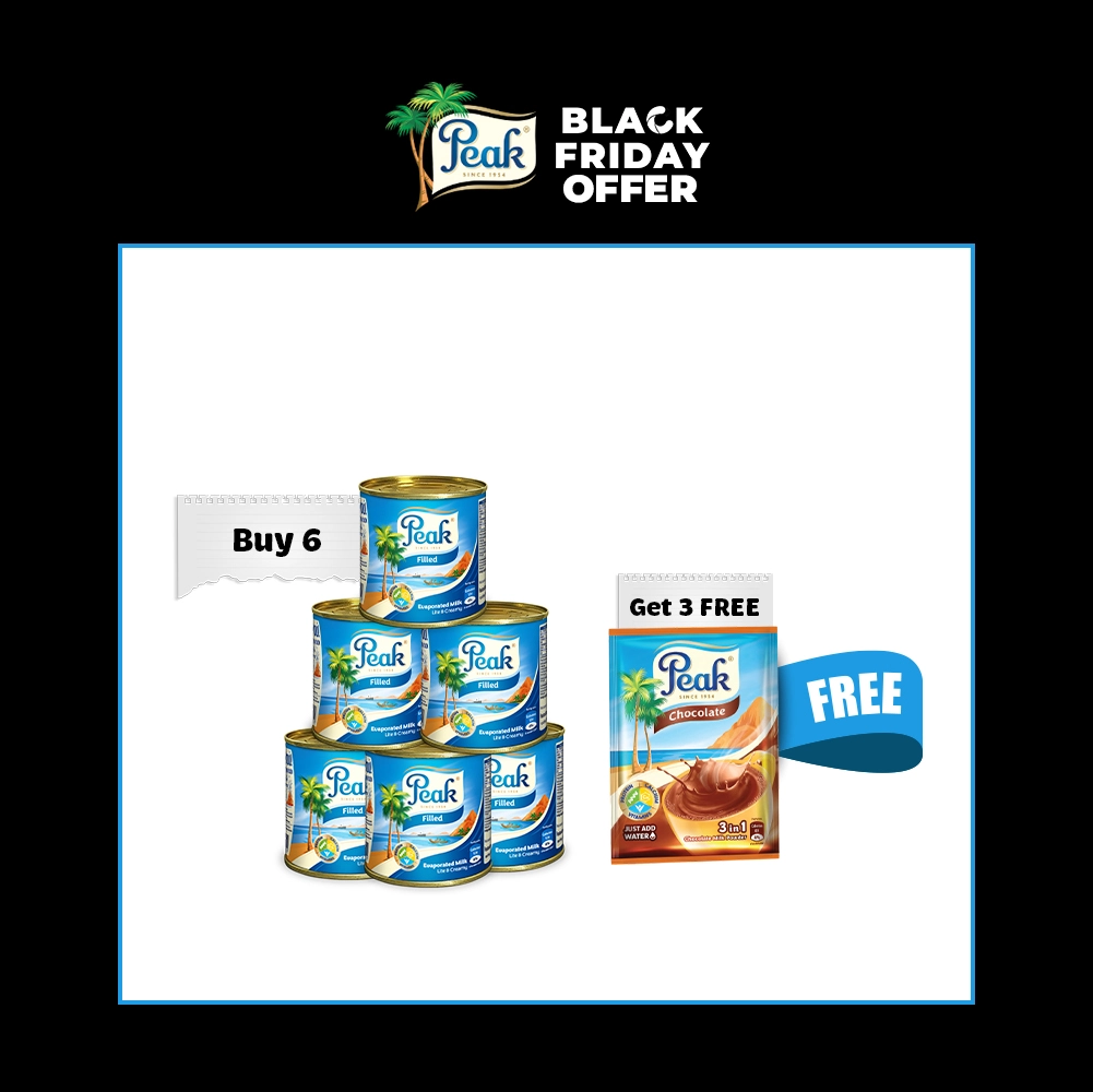 Peak Evaporated Filled Milk 150g - Black Friday Offer