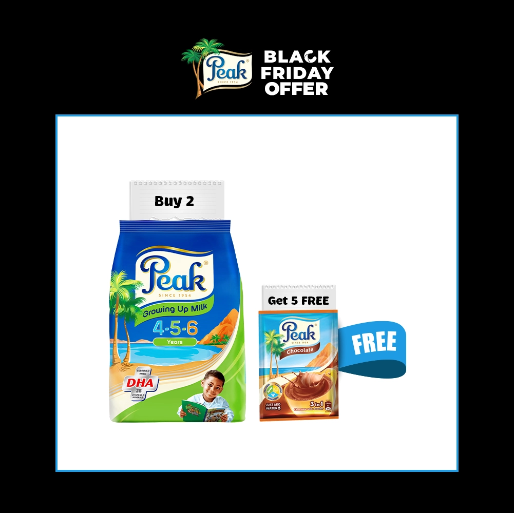 Peak 456 Growing Up Milk - Black Friday Offer