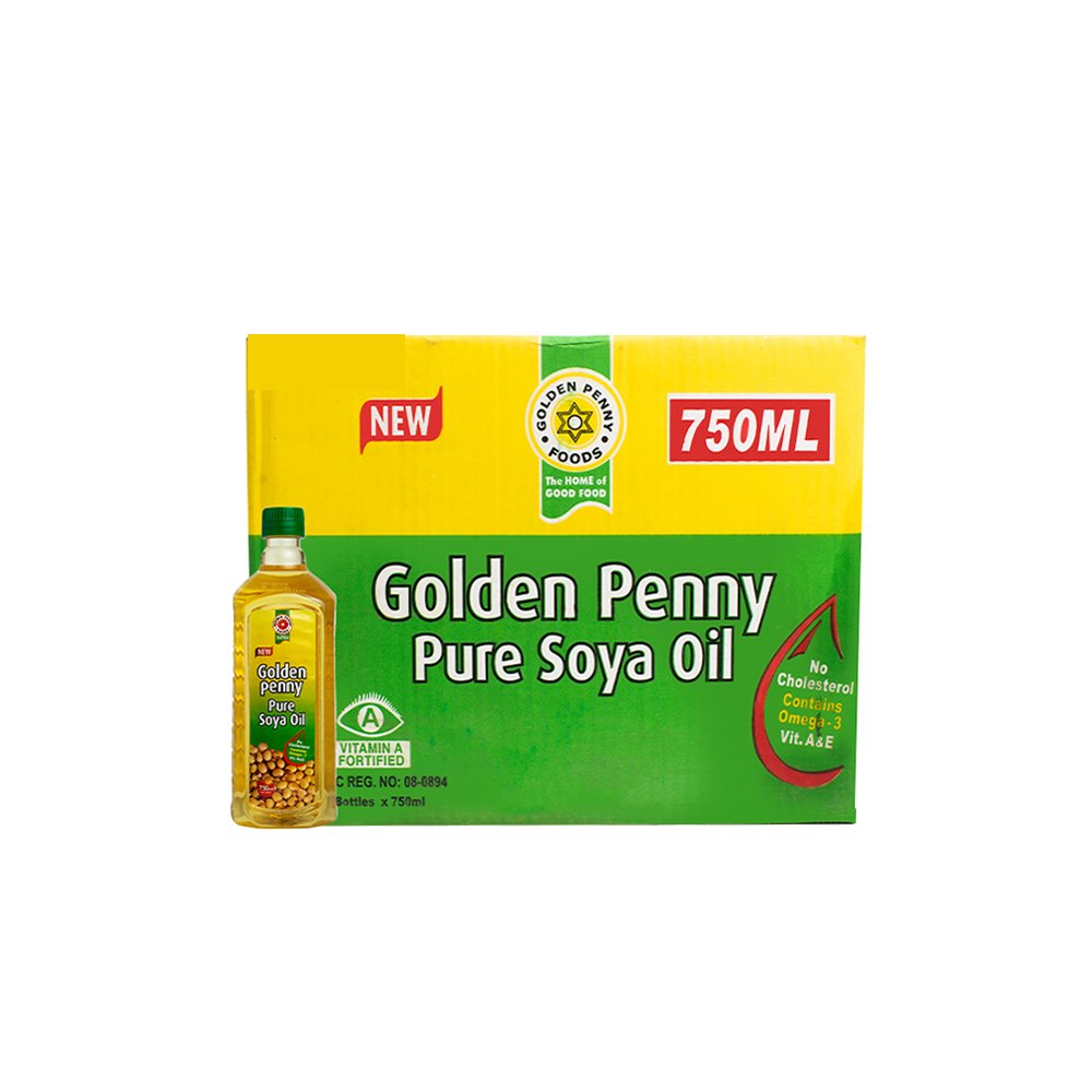 GOLDEN PENNY SOYA OIL 750ml X 12CTN
