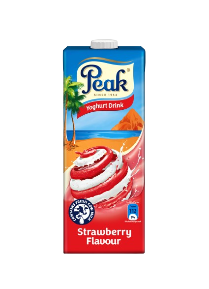PEAK DRINKING YOGHURT STRAWBERRY 1LTR(CARTON)