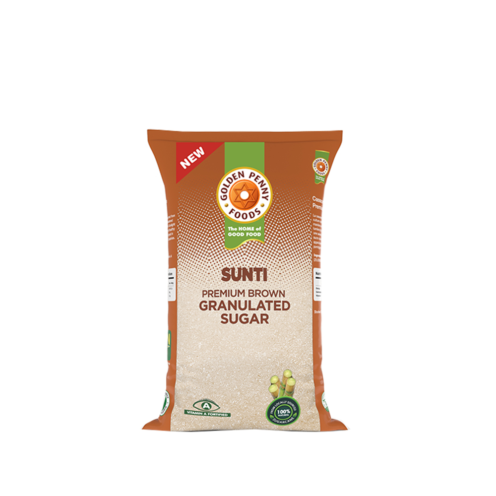 Sunti Brown Granulated Sugar 500g X 20