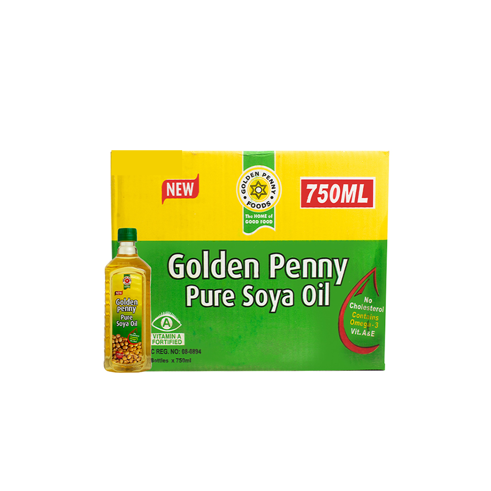 GOLDEN PENNY SOYA OIL 750ml X 12CTN