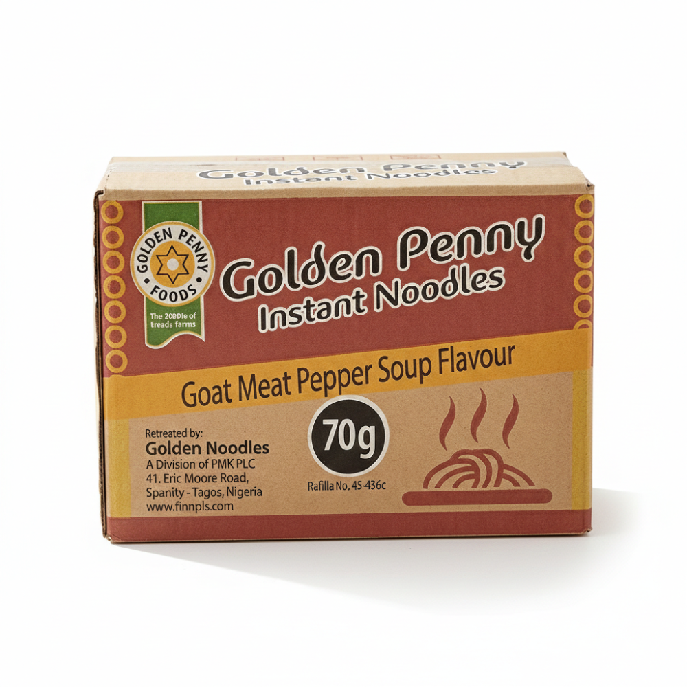 GP Noodle Goatmeat Peppersoup 40 x 70g CTN