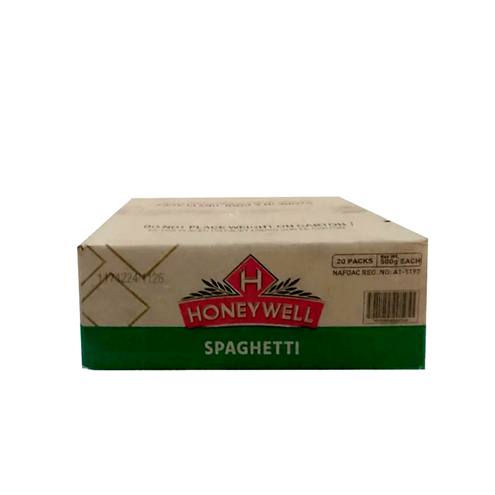 Honeywell Pasta Spaghetti 20 x 500g CTN  -   (N)