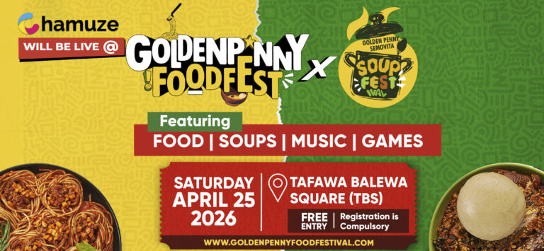 Golden Penny Food & Soup Fest 2026 in Lagos: Experience It Live with Chamuze