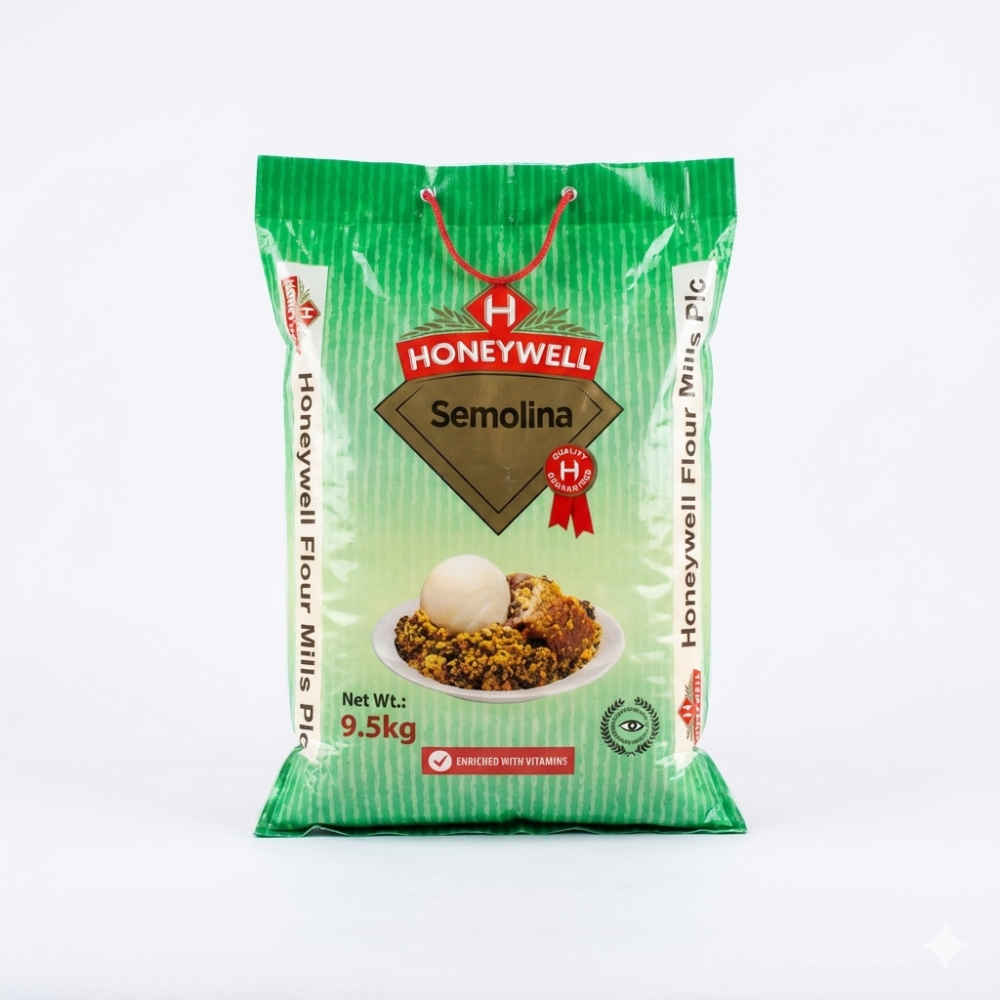 Honeywell Semolina  5 x 9.5kg Bopp