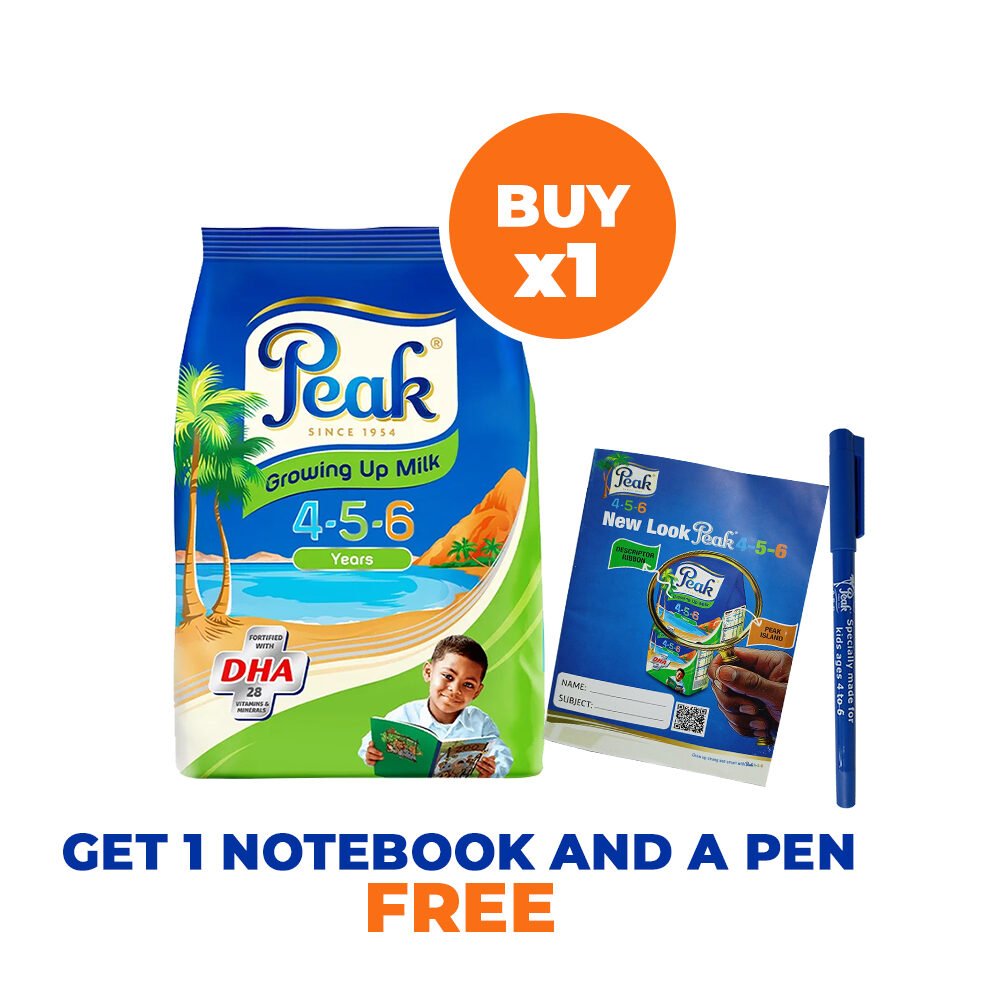 Buy 1PEAK 4-5-6 360g Pouch, Get 1Notebook & Pen