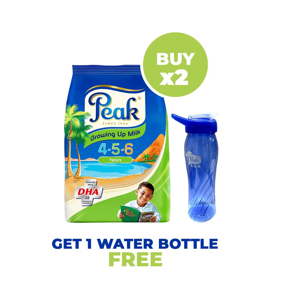 Buy 3PEAK 4-5-6 360g Pouch, Get 1Water Bottle+Notebook
