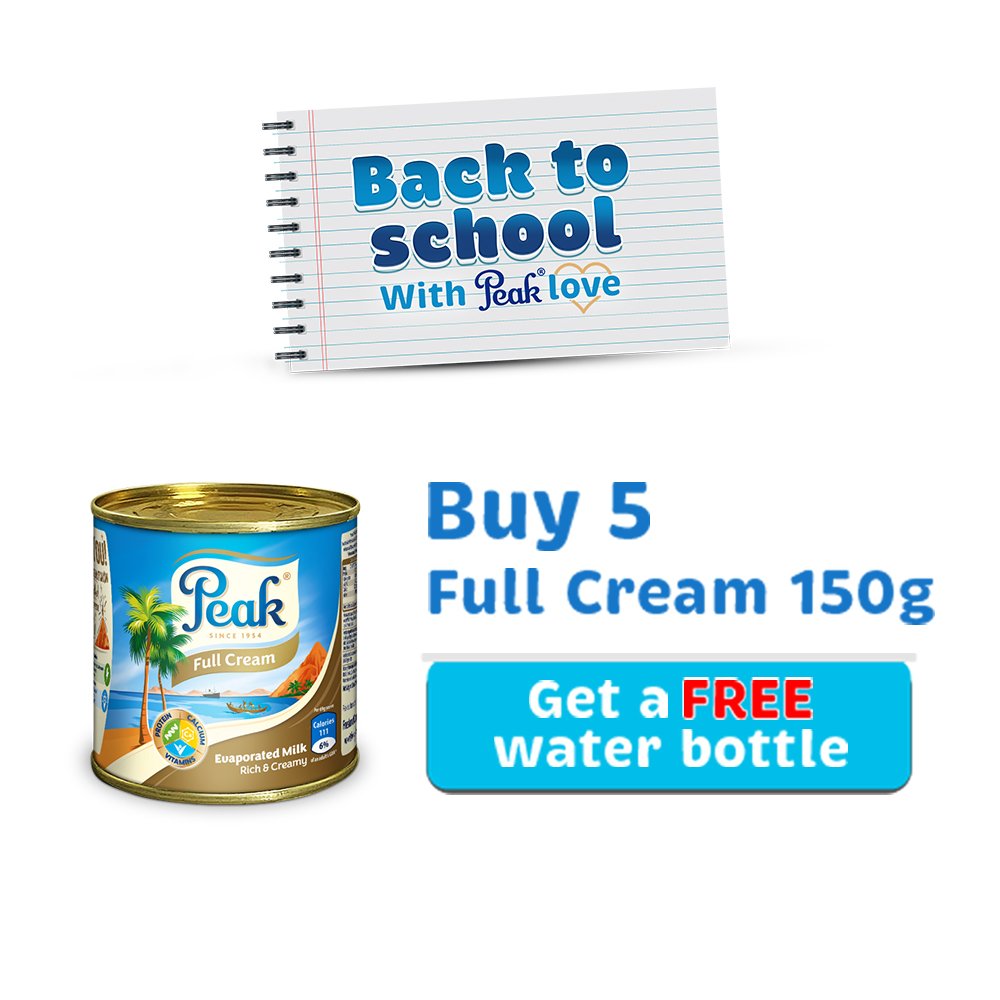 PEAK Full Cream Evaporated Milk 150g