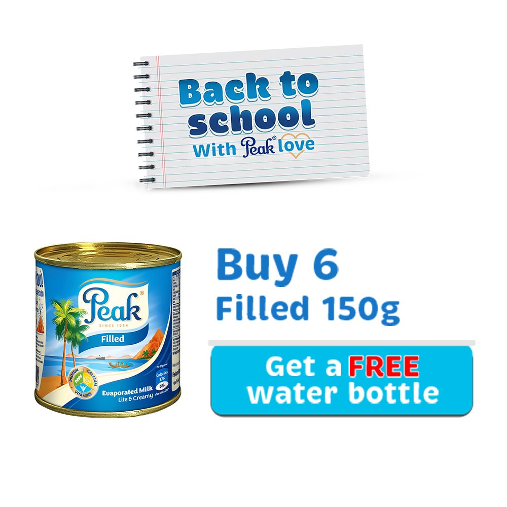 PEAK Filled Evaporated Milk 150g